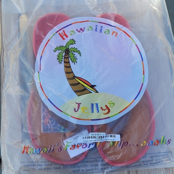 Men's Hawaiian Jellys Slide Thong Flat Sandals Sz 11 - Picture 5 of 15